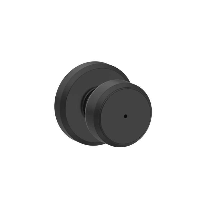 F40BWE622GSN,619,716 Schlage Bowery Bed and Bath Knob with Greyson Trim